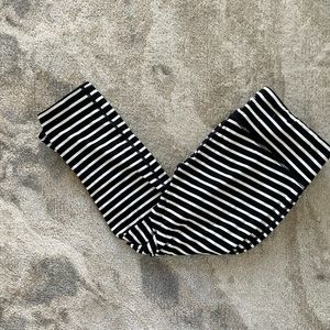 Athleta Striped Leggings